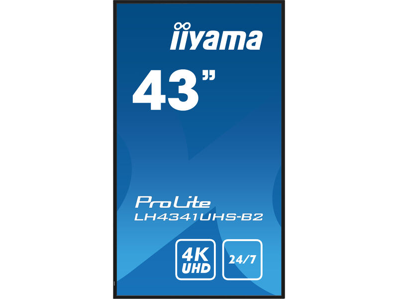 43-inch iiyama in portrait